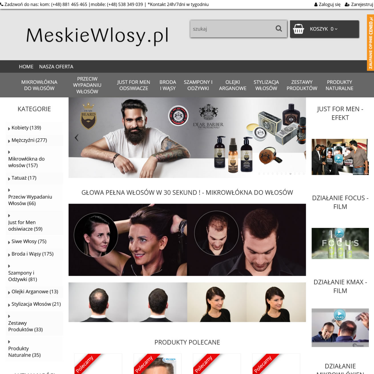 meskiewlosy.pl Image