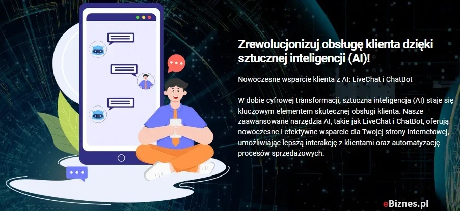 Ilustracja: AI w działaniu podczas sezonu zakupowego