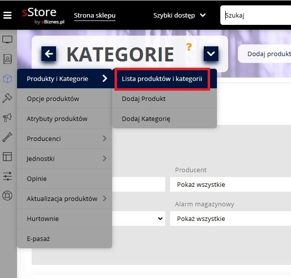 Ilustracja: Jak dodać do sklepu internetowego sStore dane o bezpieczeństwie produktów, takie jak certyfikaty, atesty, ostrzeżenia oraz inne istotne informacje dot
