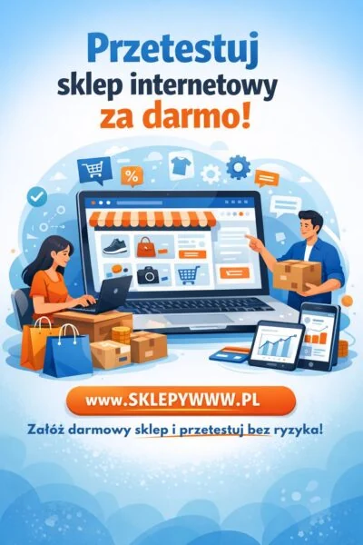 Ilustracja: Przetestuj sklep internetowy za darmo