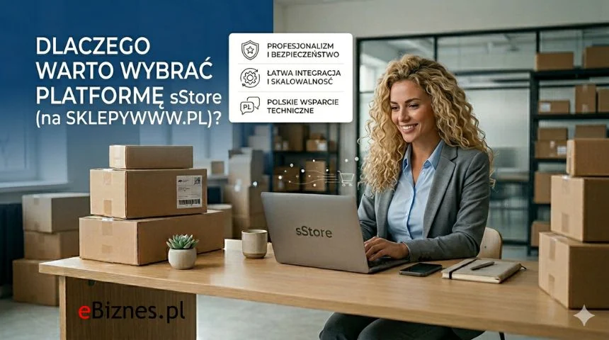 Ilustracja: Dlaczego warto wybrać platformę sStore (na SKLEPYWWW.PL)