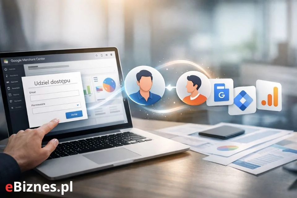 Ilustracja: Jak przydzielić dostęp agencji marketingowej do konta Google Search Console?