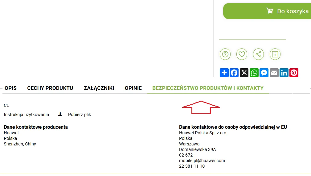 Ilustracja: Jak sklepy internetowe na platformie sStore (www.SKLEPYWWW.PL) zostały przygotowane do wdrożenia zmian wynikających z rozporządzenia GPSR?