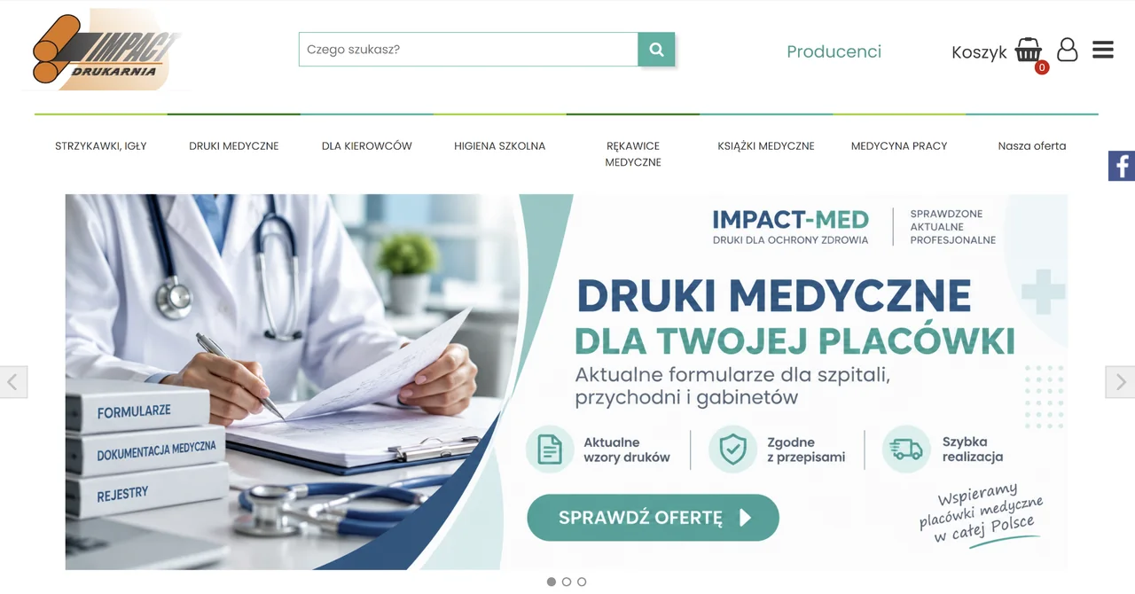 Impact Med - pełny podgląd sklepu